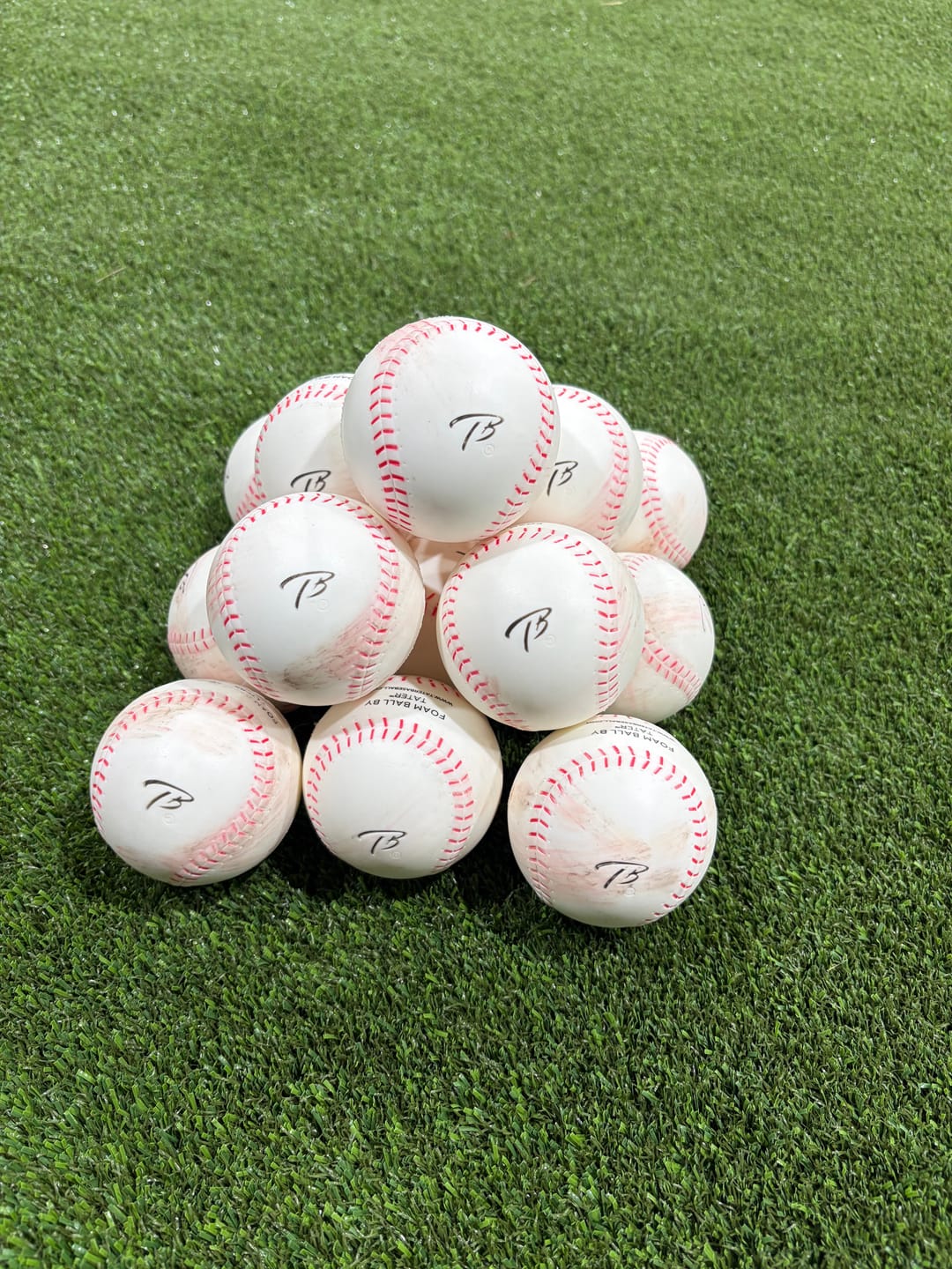Customer photo review of Tater™ Foam Ball by Tater Baseball™