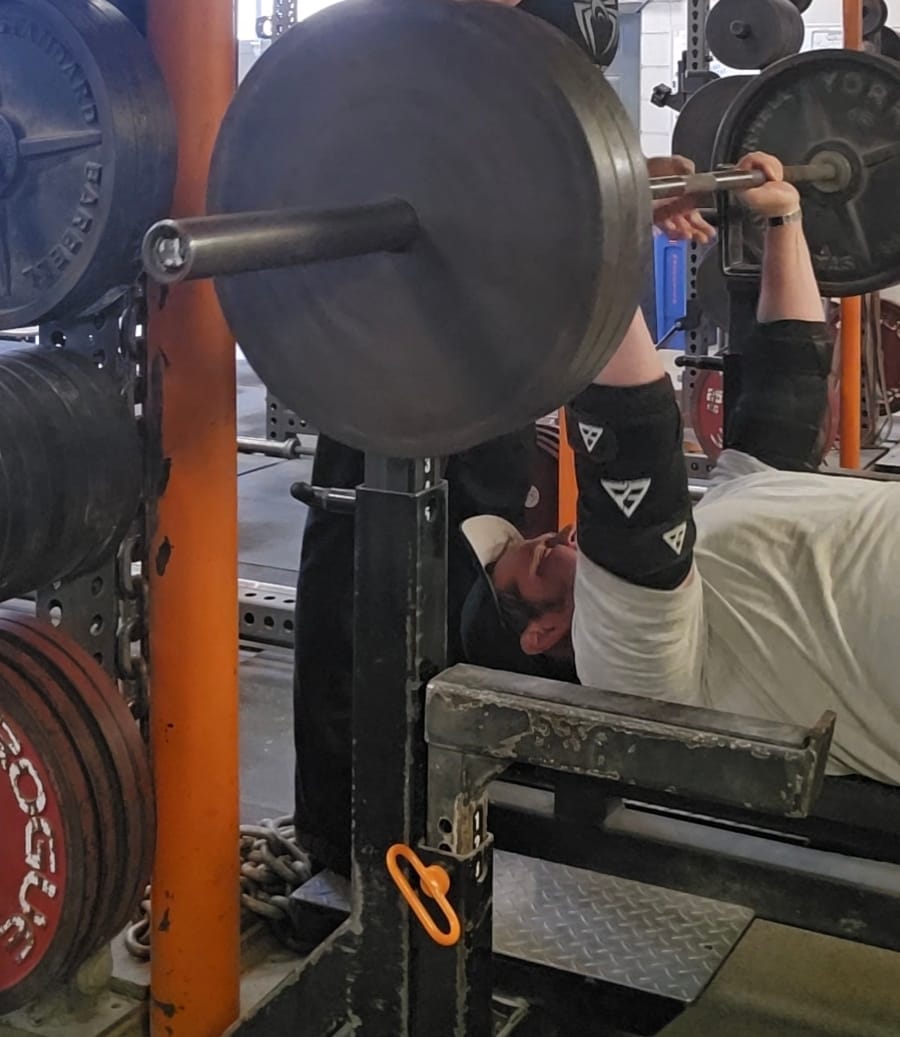Customer photo review of Xtreme Power Elbow Sleeves
