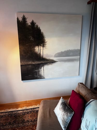 Customer photo review of Modern Abstract Painting #ABLS61