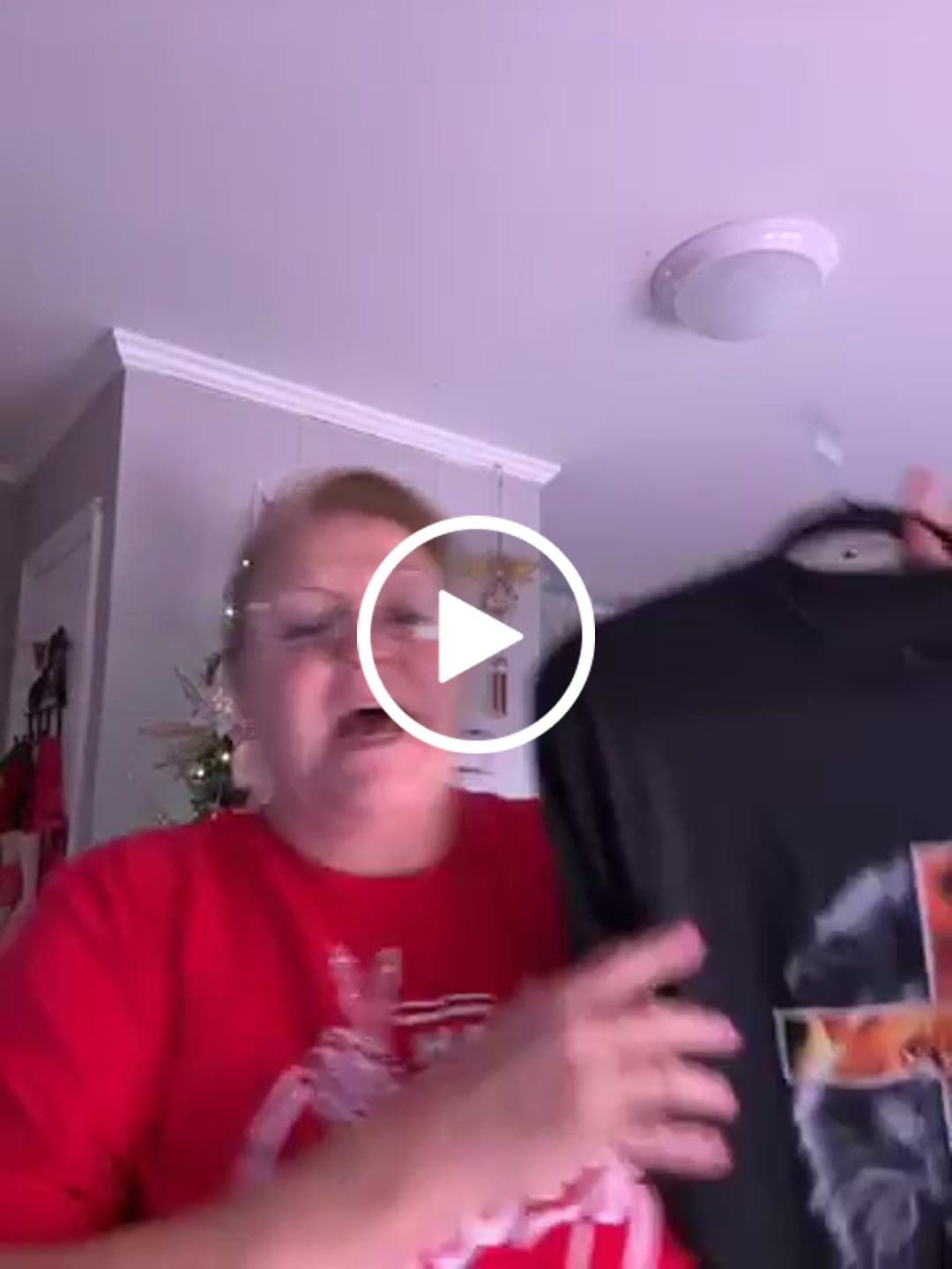 Customer video review of Christian Faith T Shirt Lion I Can Do All Things Through Christ Who Strengthers Me TS09