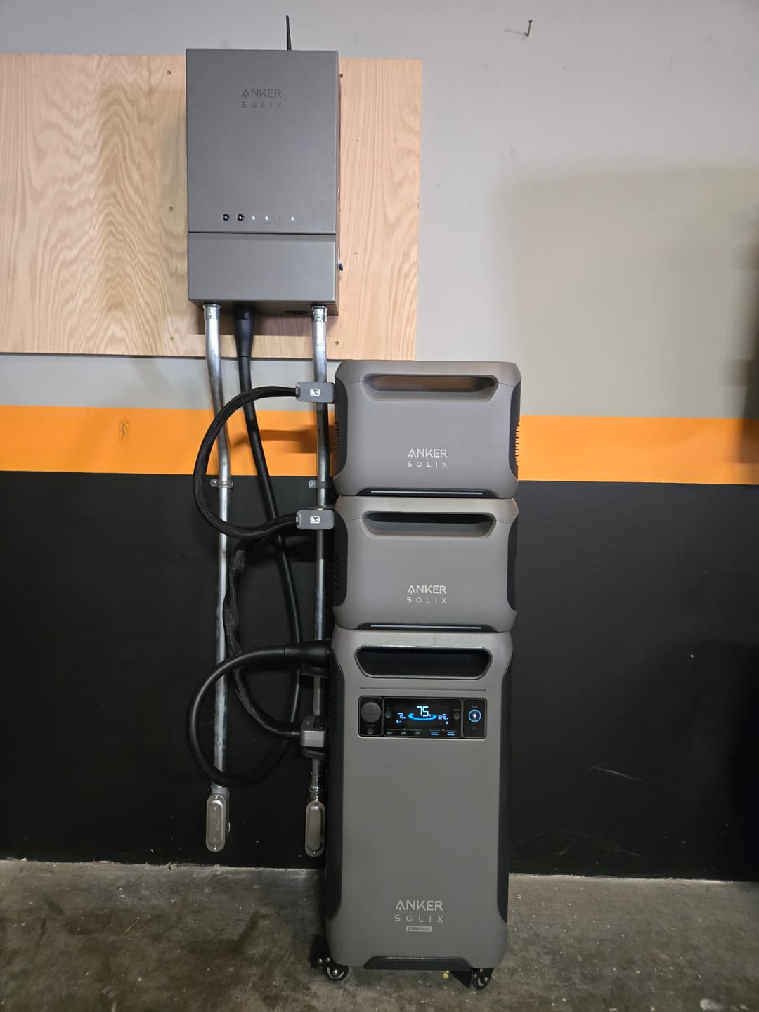 Customer photo review of Anker Solix | Home Power Panel