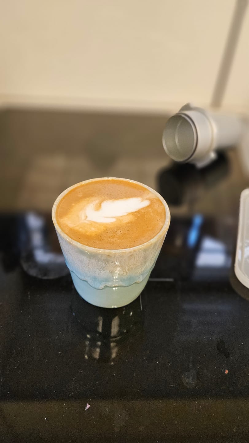 Customer photo review of כוס קפוצ'ינו - סדרת ים