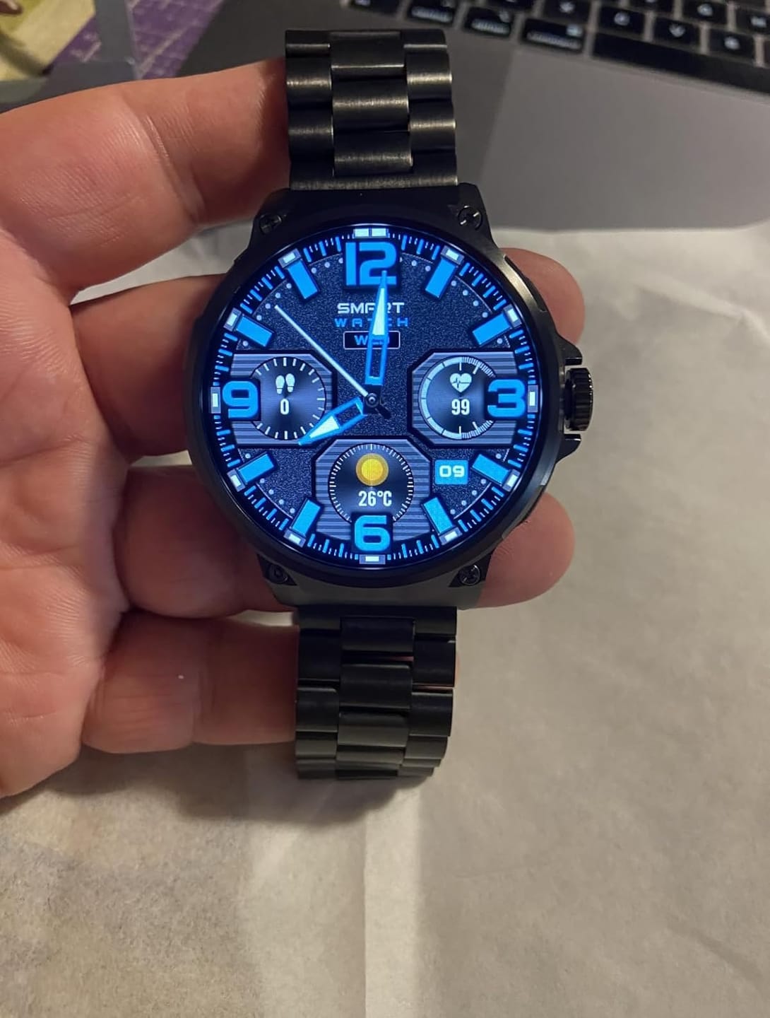 Customer photo review of Orexon – Großes Display, Robuste Uhr, 30 Tage Akku