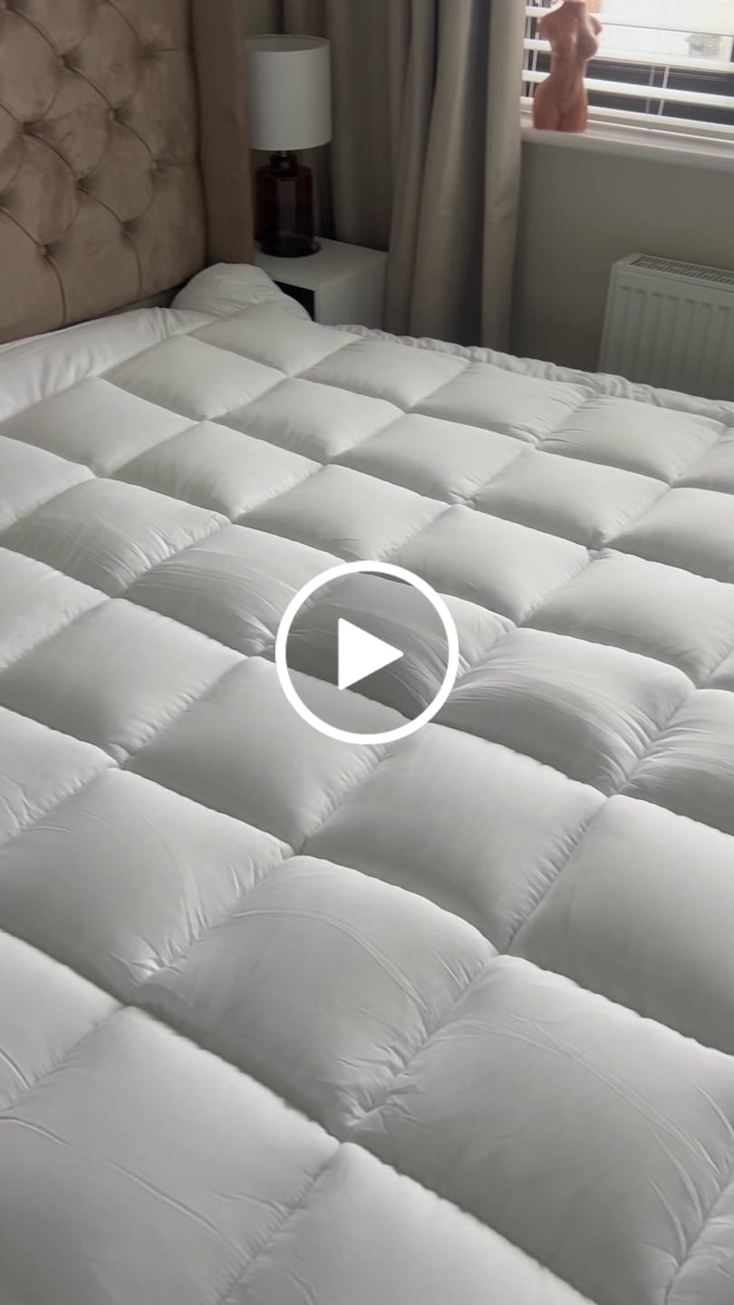 Customer video review of 10cm Mattress Topper