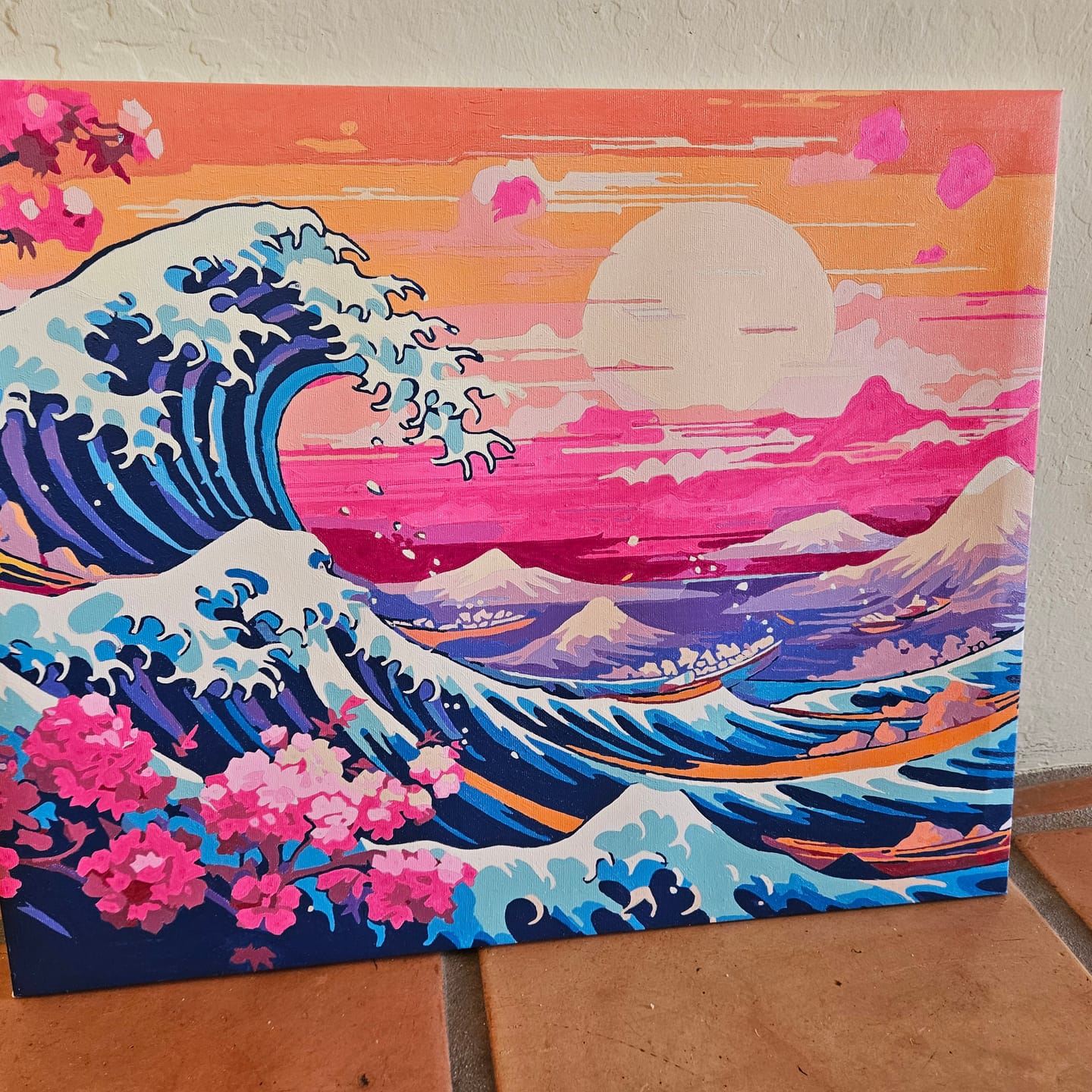 Customer photo review of Wave of Kanagawa
