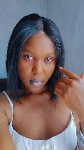 Customer photo review of Brazilian Lace Wig Sale