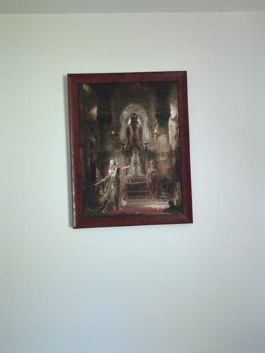 Customer photo review of Salome Dancing Before Herod | Gustave Moreau | 1876