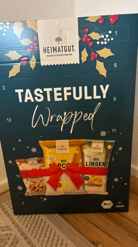 Customer photo review of Vorverkauf - Heimatgut Bio Snack Adventskalender