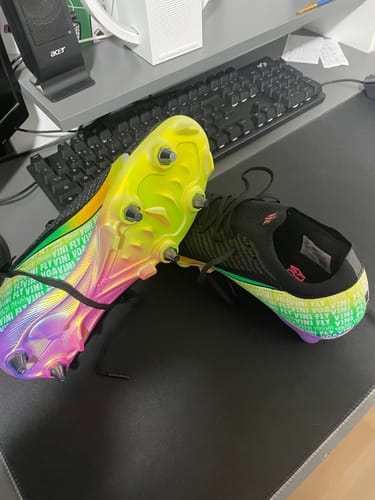 Customer photo review of Mercurial Vapor 16 SG x Vinicius Junior ViniFly - Noir/Orange-Vert