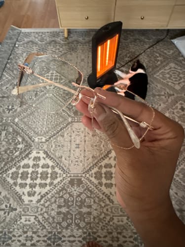 Customer photo review of Venus Eyeglasses