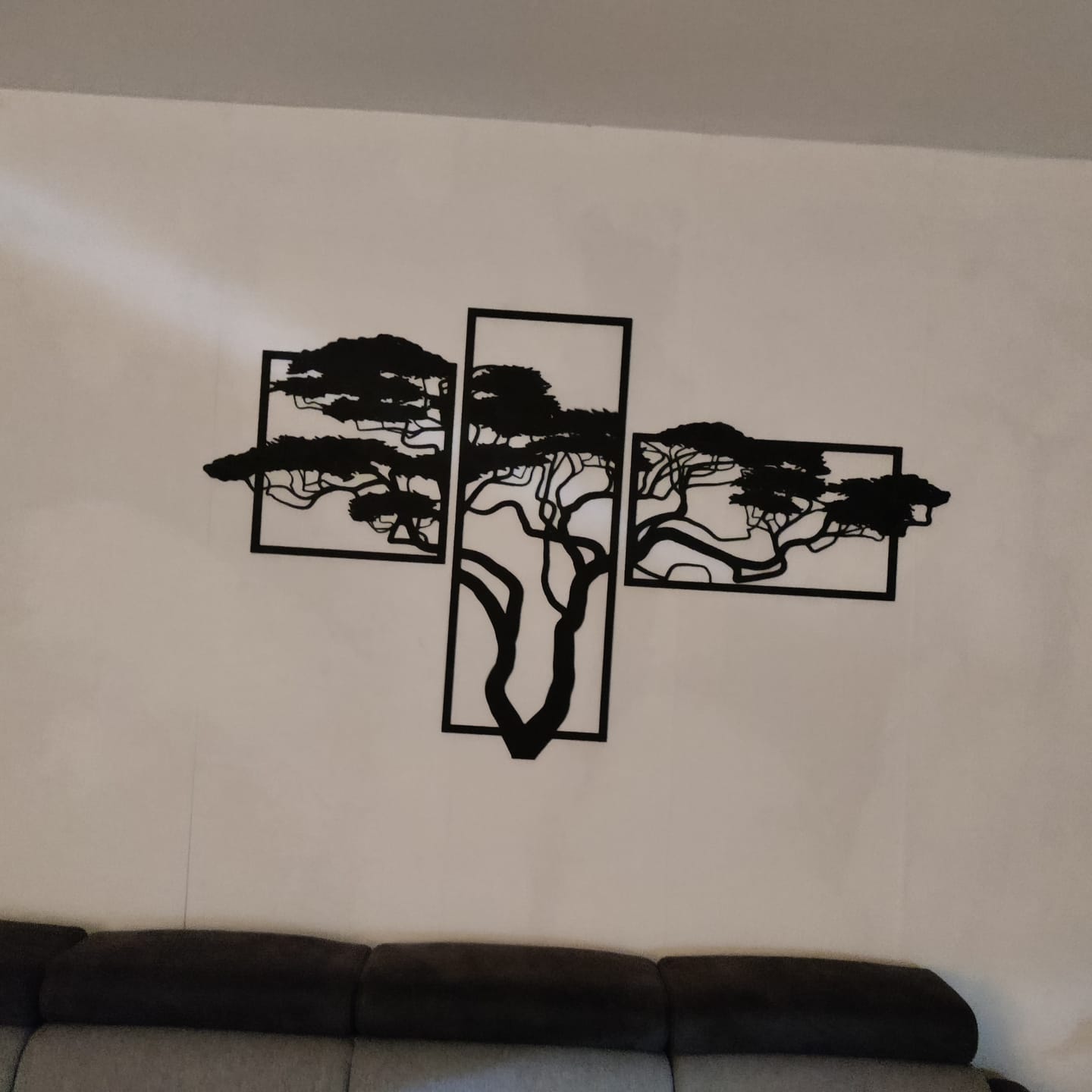 Customer photo review of Wanddecoratie | Acaciaboom 3-luik