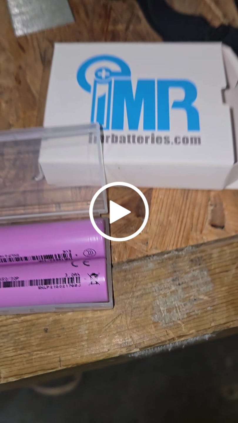 Customer video review of EVE 30P 18650 3000mAh 30A Battery