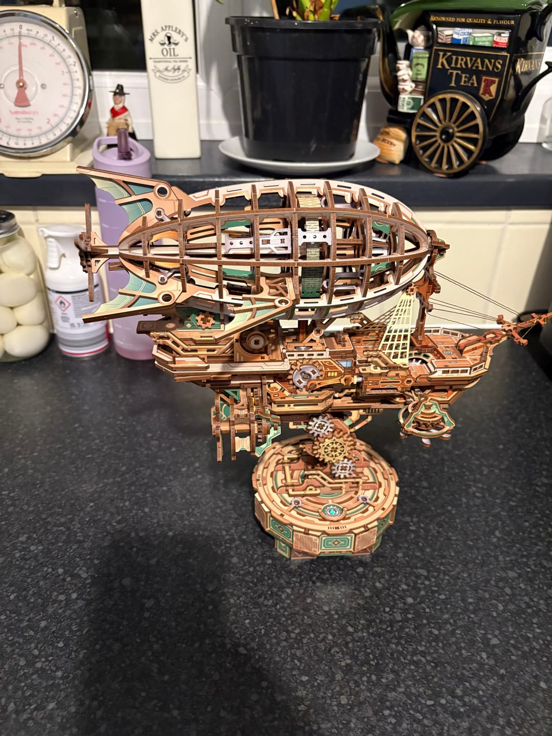 Customer photo review of Vapor Trek 3D Wooden Puzzle