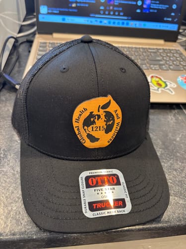 Customer photo review of [12 Pack] 112 Style Leather Patch Trucker Hats