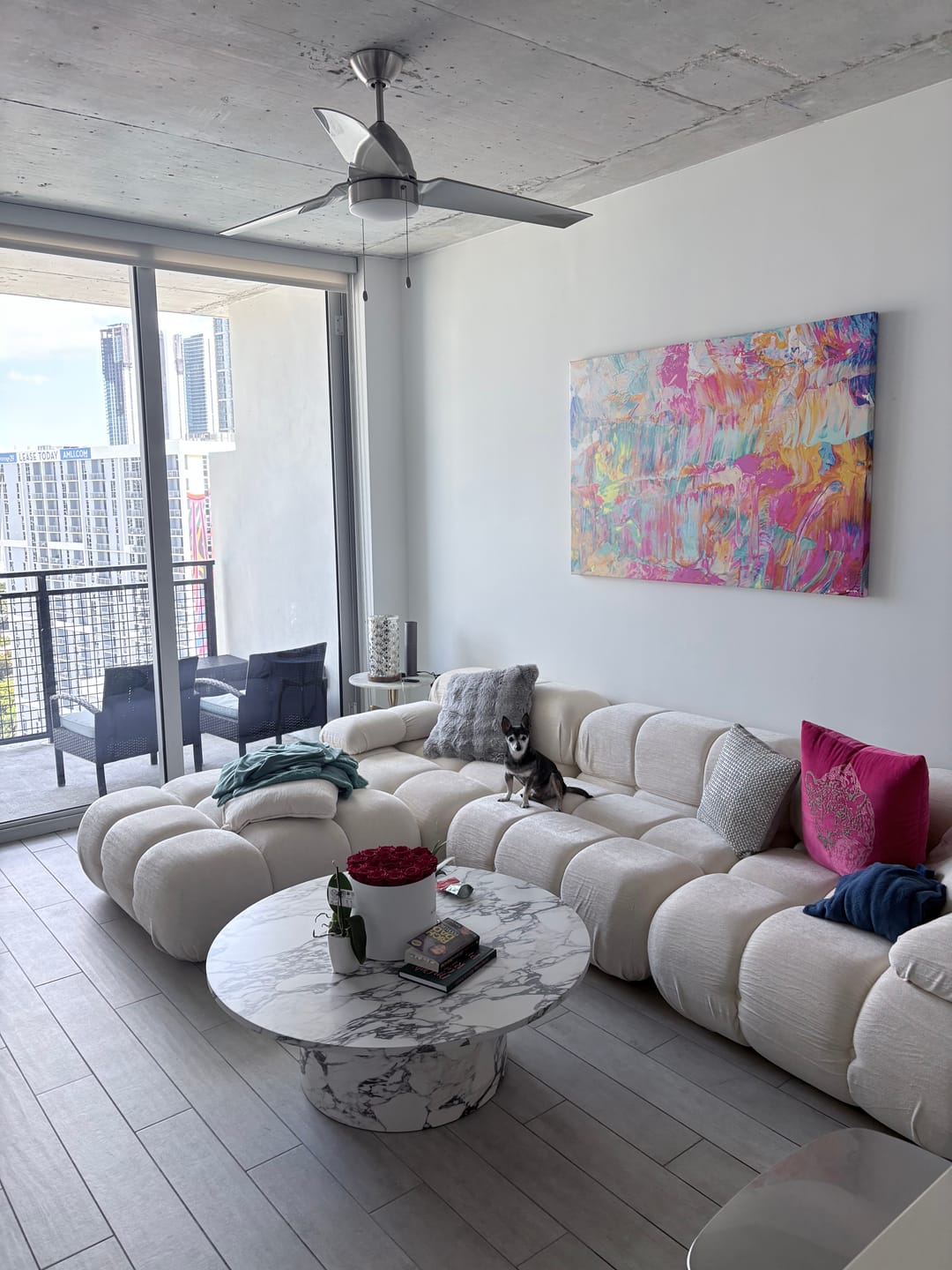 Customer photo review of Marshbello Sectional