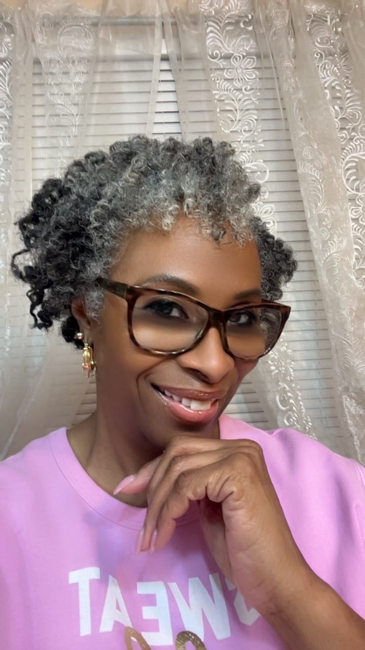 Customer photo review of Jasmine Caviar Hair Mask - Fast Detangling, Pillow Soft Curls with  Bright Floral Aroma
