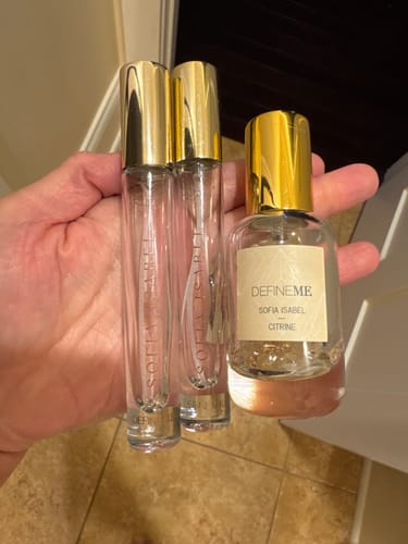 Customer photo review of Sofia Isabel - Citrine Crystal Infused Natural Perfume