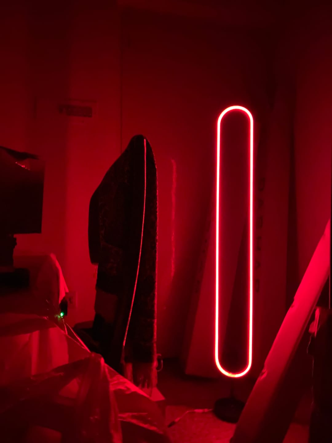 Customer photo review of RGB HOLLOW FLOOR LAMP