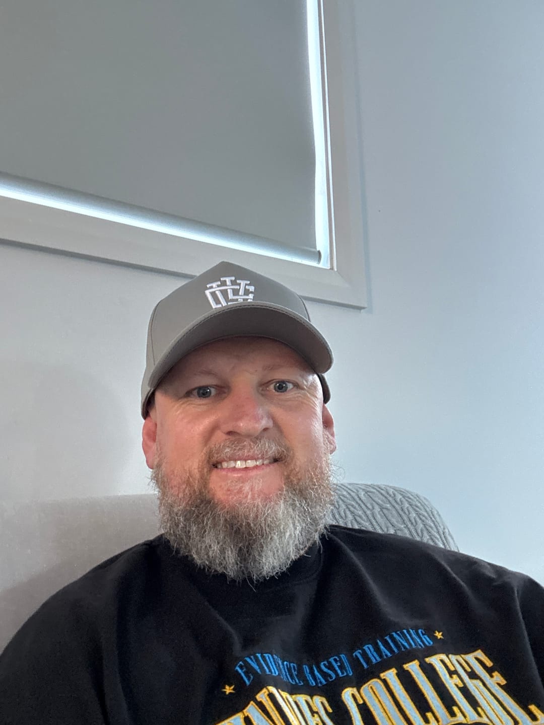Customer photo review of LVCO "Grey" A-Frame LVCO Snapback