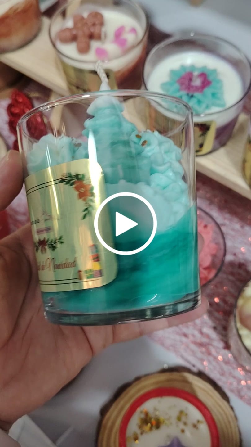 Customer video review of Fragancia ABETO DE NAVIDAD