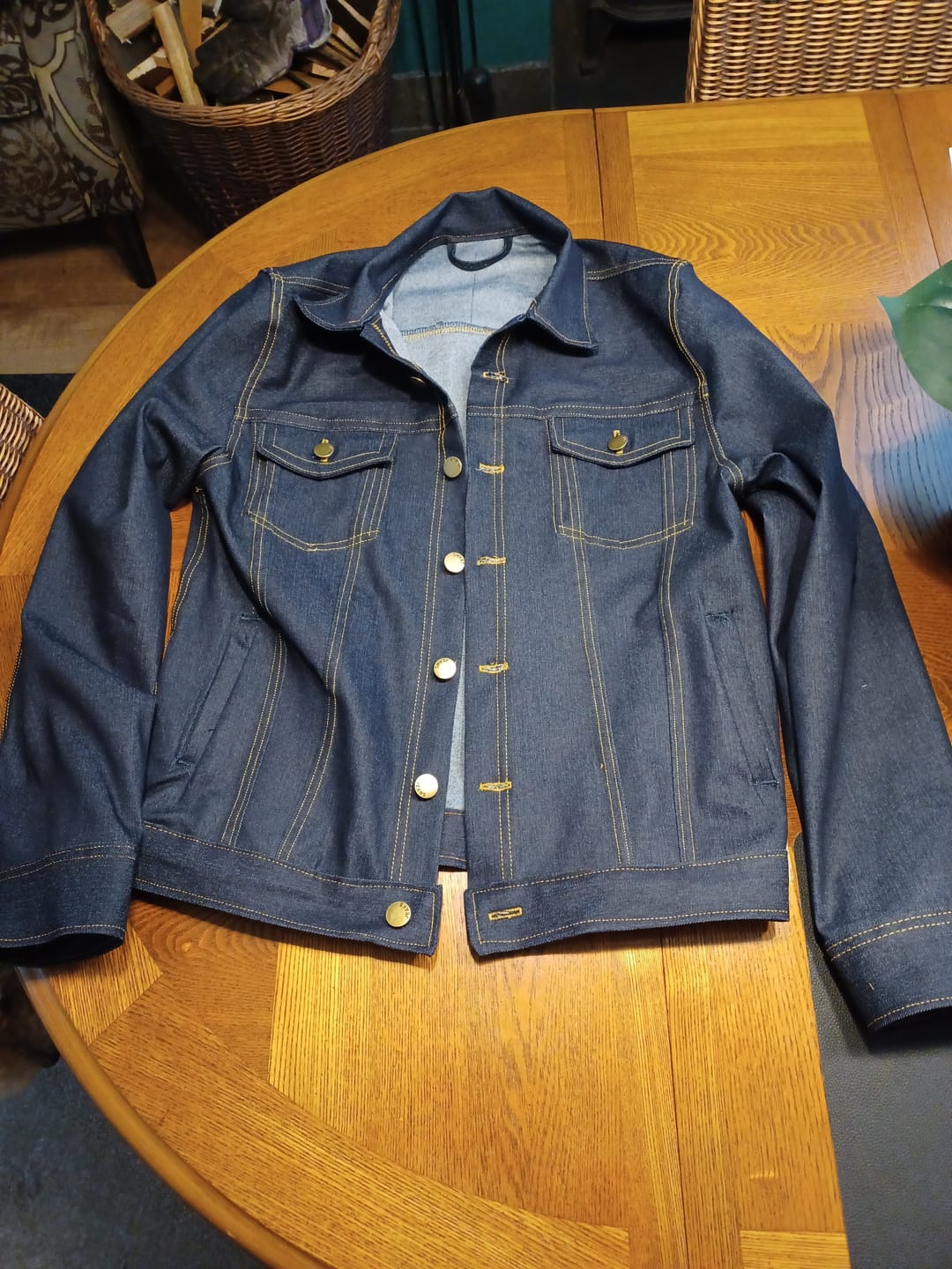 Customer photo review of Denim Delight Fabric Bundle (3 x 2 Metres)