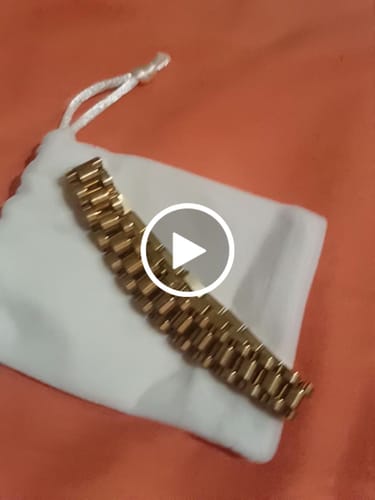 Customer video review of Pulsera Rolex Hombre