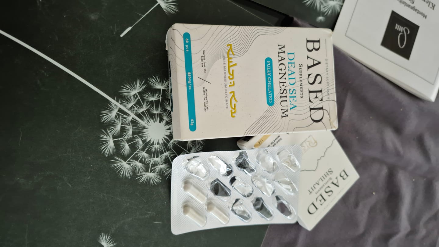 Customer photo review of Dead Sea Magnesium Launch Offer