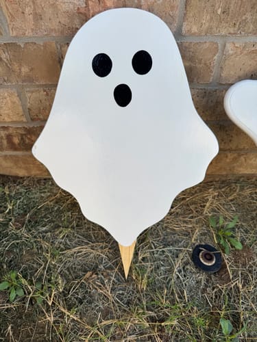 Customer photo review of 13.8x11.0" Ghost 2 Acrylic Router Template [Limited Edition]