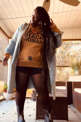 Customer photo review of New model One-Seam Translucent Fleece Lined Tights