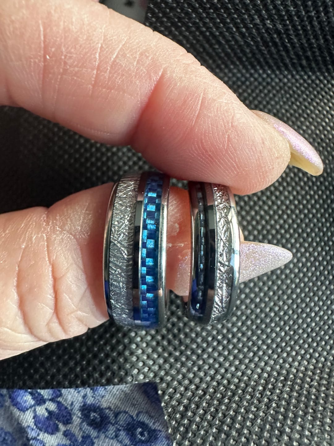 Customer photo review of Engrave Your Ring
