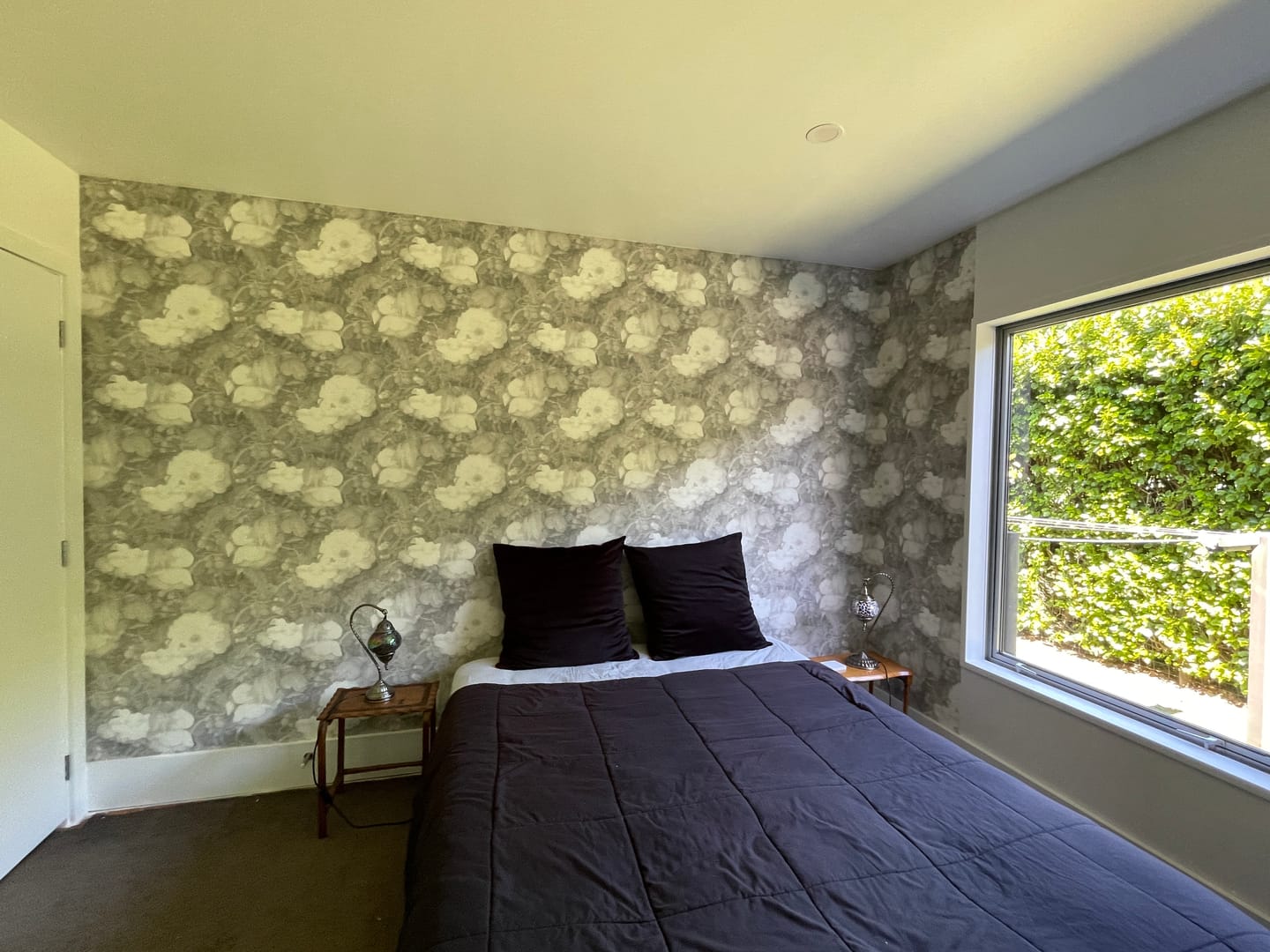 Customer photo review of Dutch Floral Wallpaper - Grey