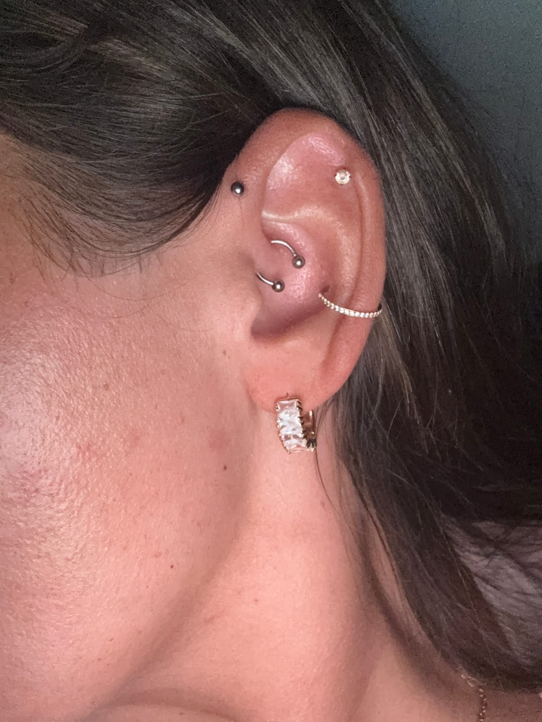 Customer photo review of Britney Piercing | Titan