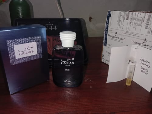 Customer photo review of Rasasi Hawas Ice Eau De Parfum For Men (2023 New Release)