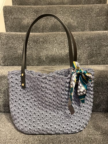 Customer photo review of CrochetPark™ Aveline crochet Shoulder Bag Kit