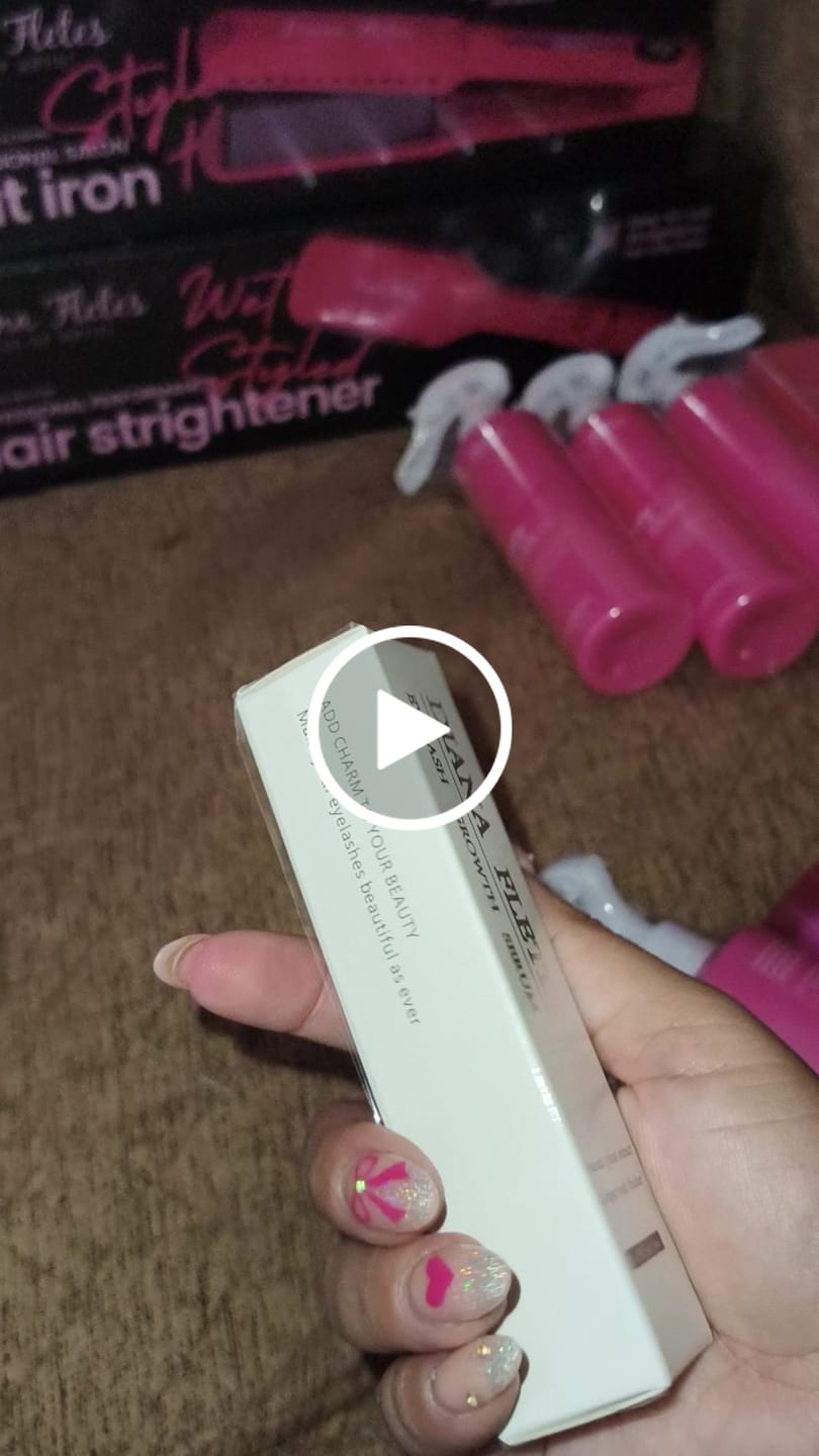 Customer video review of Serum Eyelash Growth Diana Fletes