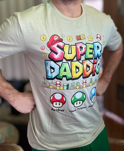 Customer photo review of Super Daddio - räätälöity