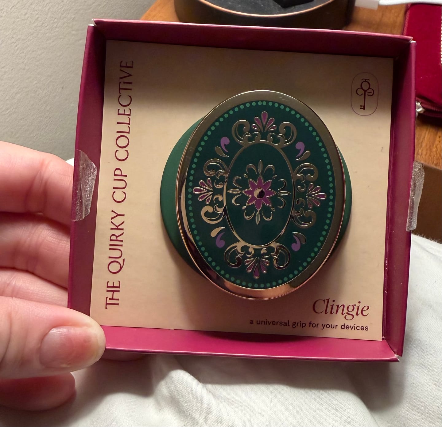Customer photo review of Literati Clingie - Green