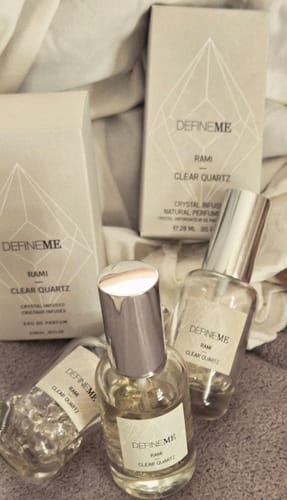 Customer photo review of Rami - Clear Quartz Crystal Infused Natural Perfume