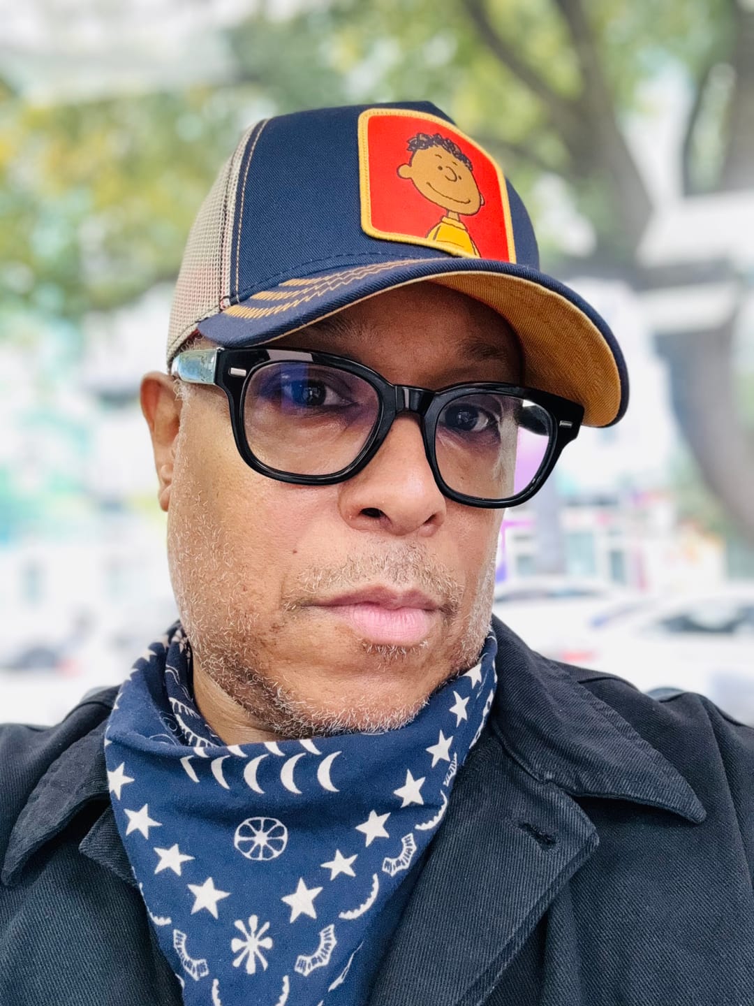 Customer photo review of OVERLORD X Peanuts: Franklin Trucker Cap