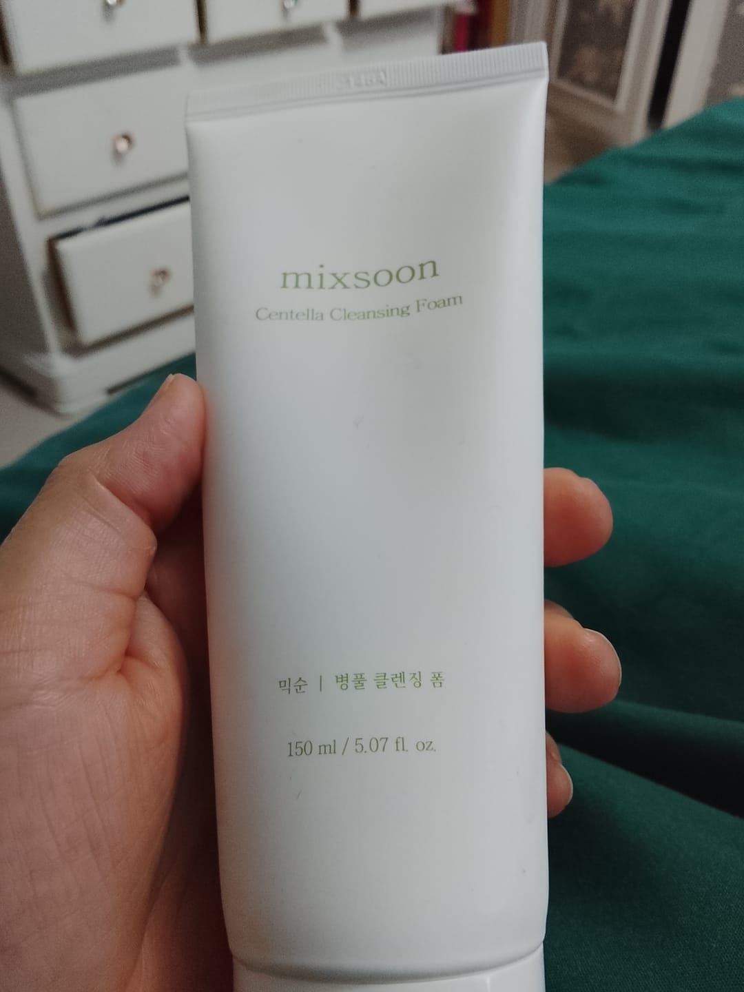 Customer photo review of [MIXSOON] Centella Cleansing Foam 150ml
