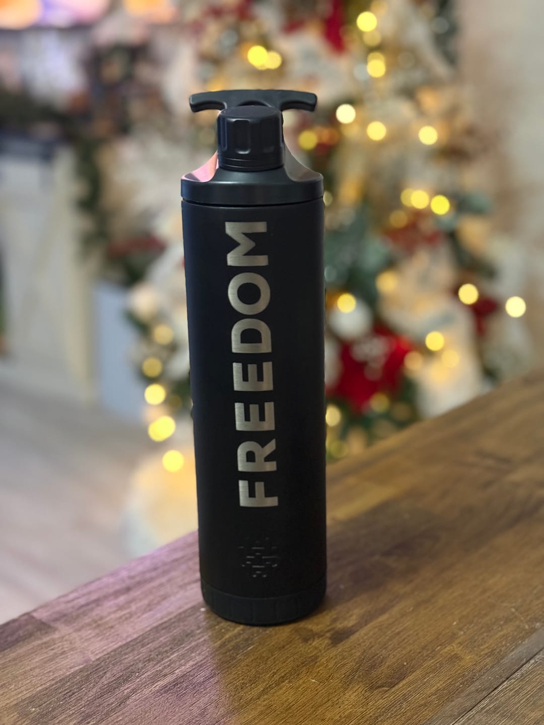 Customer photo review of Freedom Stainless Steel 24oz Tumbler