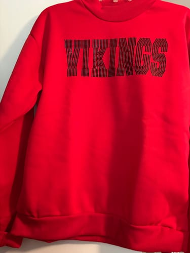 Customer photo review of Custom WORD Single Color SPANGLE Transfer