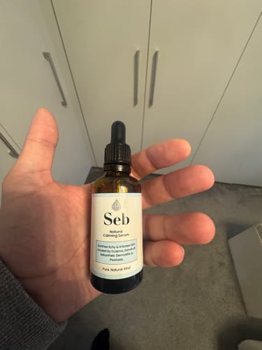 Customer photo review of Seb Natural Calming Serum