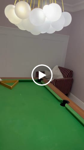 Customer video review of Modern Hanging Glass Cluster Bubble Chandelier Light