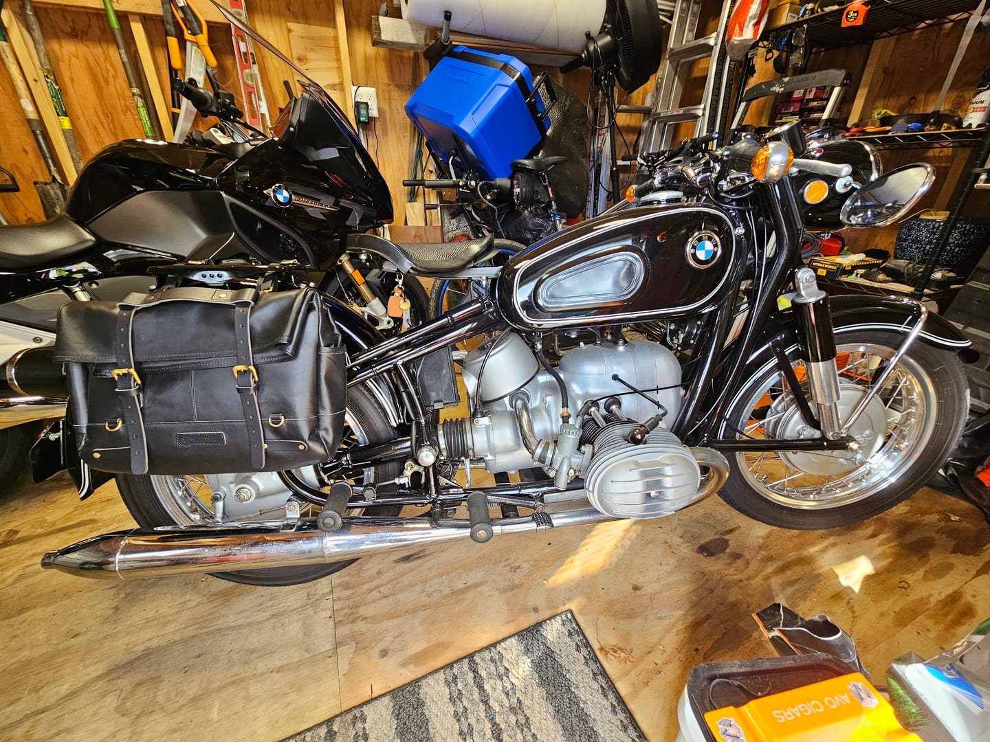 Customer photo review of outlaw saddlebag