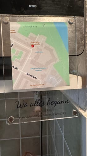 Kundenbewertung mit Foto zu "Unser Ereignis" - Acryl Magnet