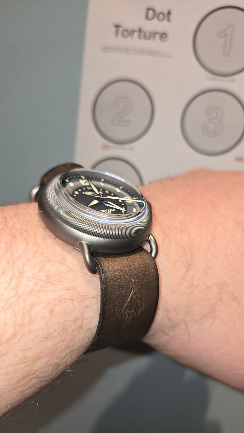 Customer photo review of W.O.E. Leather Single Pass Strap