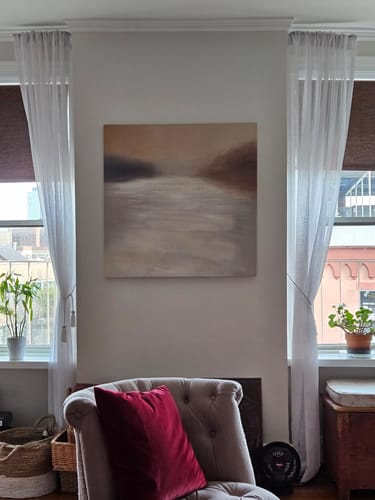 Customer photo review of Abstract Landscape Art #ABLS33