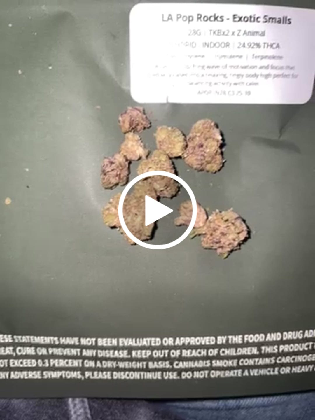 Customer video review of LA Pop Rocks - Exotic Smalls