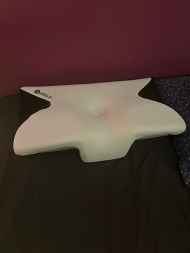 Avis photo d'un client sur Coussin d’Alignement Cervical Cellsius - Le secret du dormeur latéral et dorsal